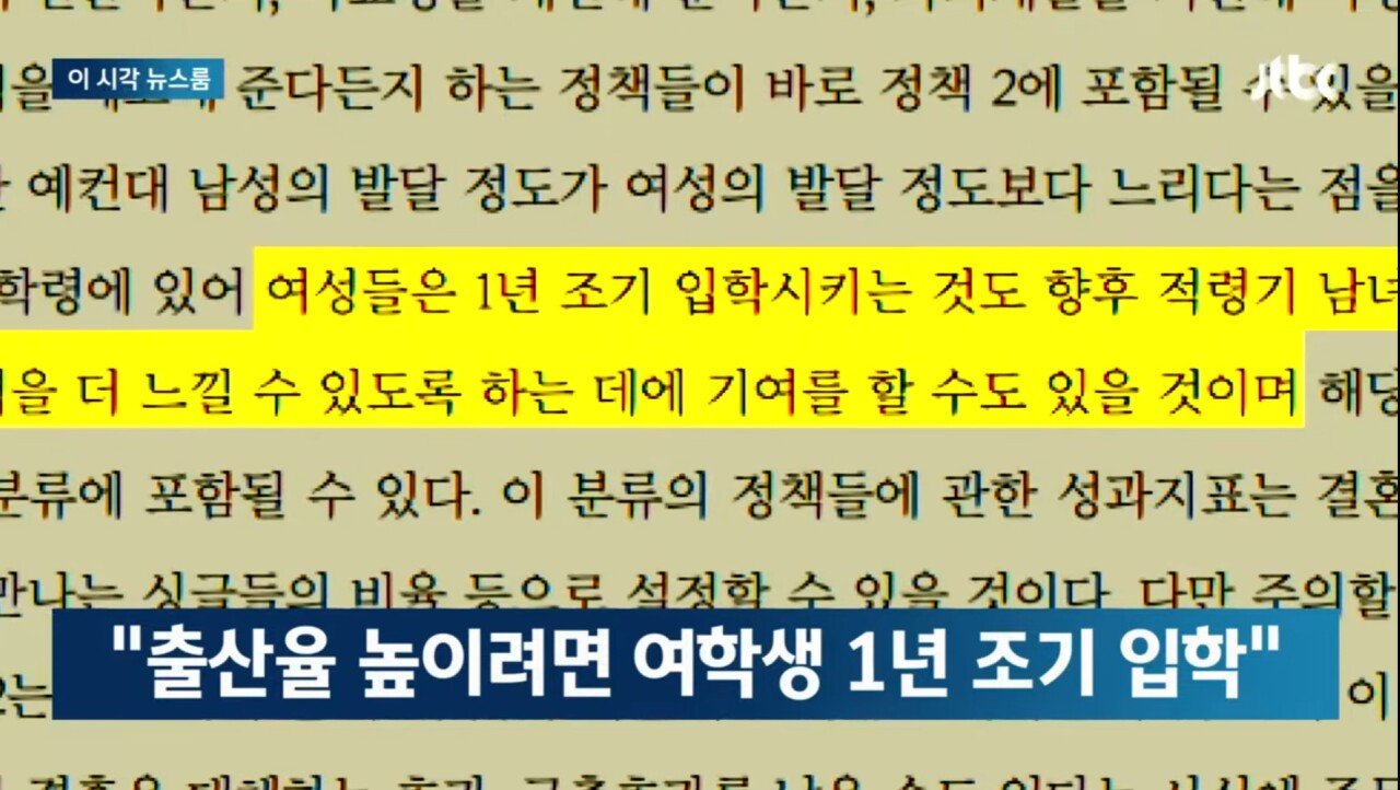 최근 한달간 저출산 해결방안으로 내새운 정책들 ㅋㅋㅋㅋㅋ