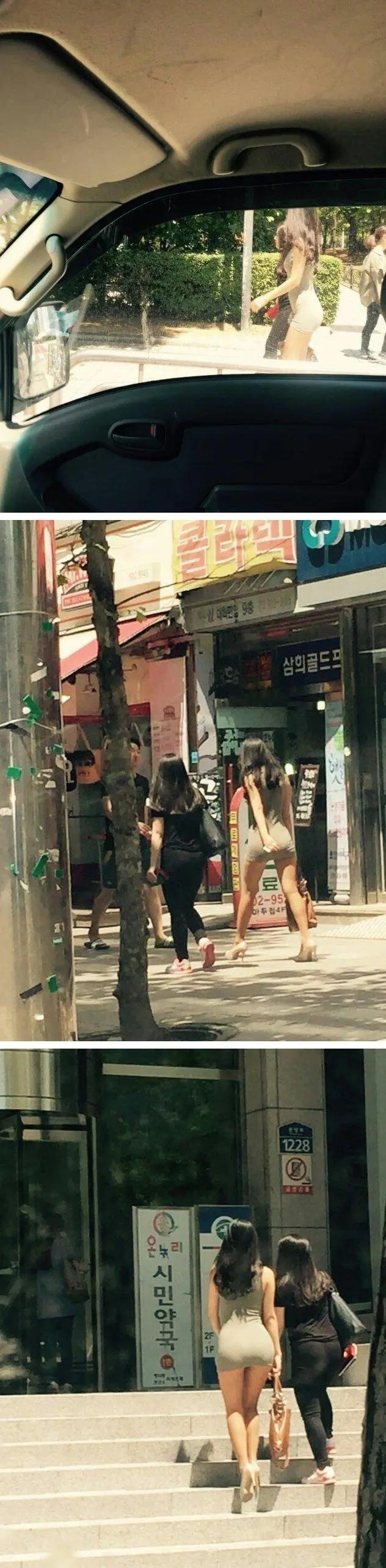 길거리 남자들 100% 눈돌아갈 처자