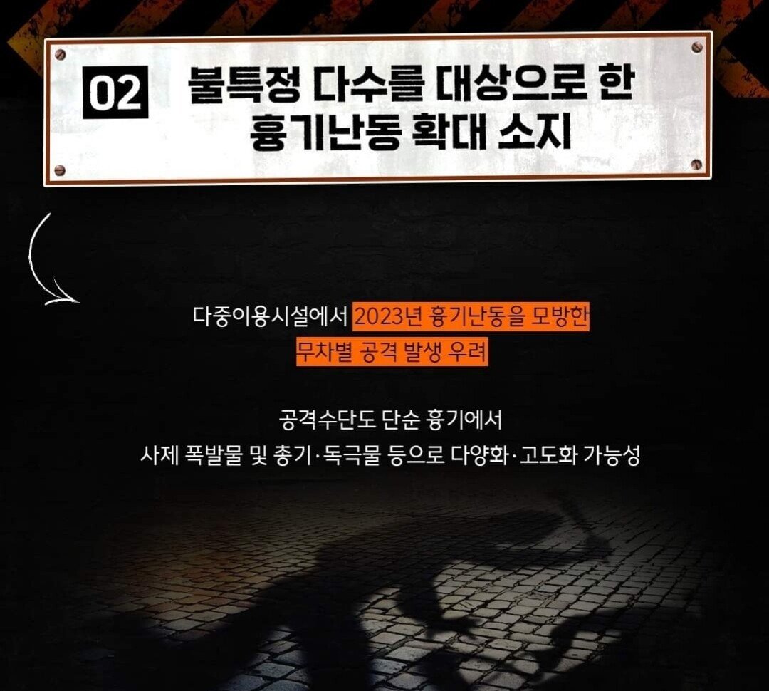 칼부림 예고글을 무시해선 안 되는 이유
