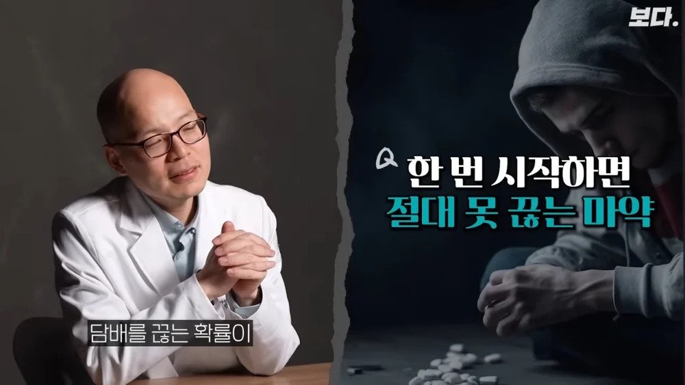 흡연자 중 본인 의지로 담배 끊는 사람 비율