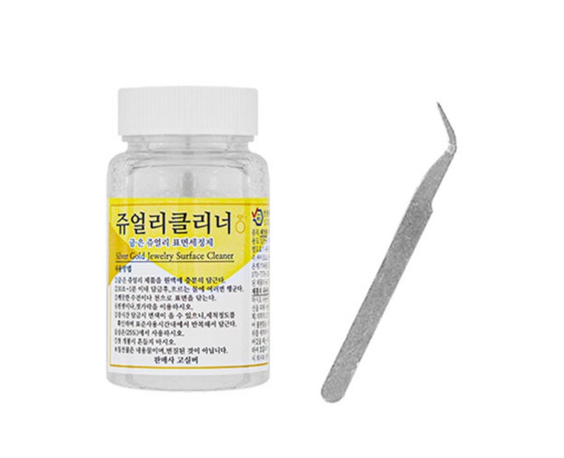 [공장도매] 금 은 세척제(세척액) 골드 실버 변색제거 클리너