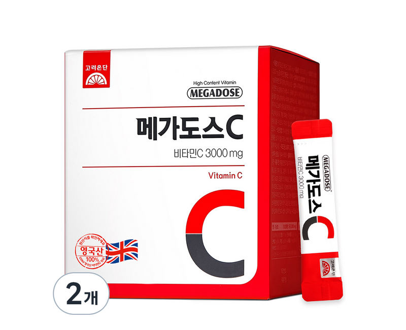 고려은단 메가도스C 비타민C 3000mg, 180g, 1개
