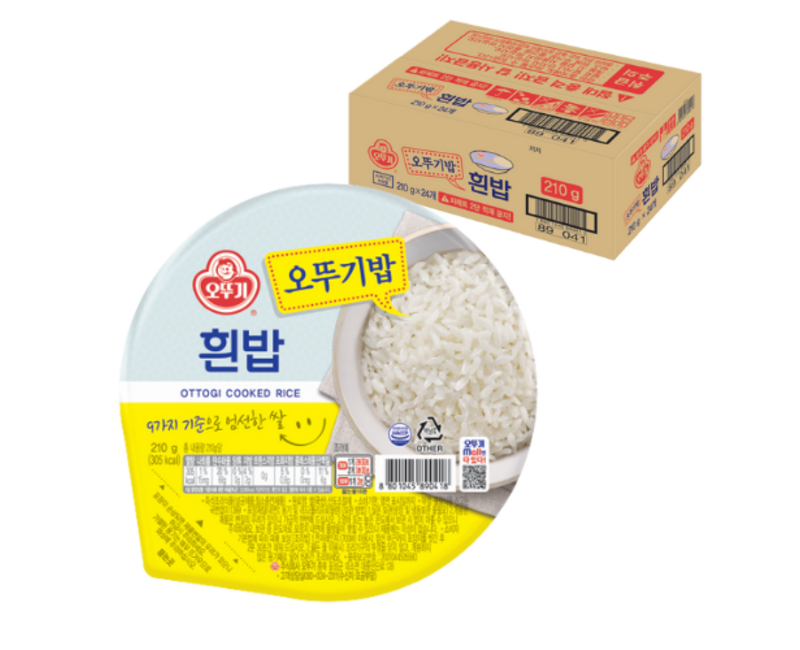 오뚜기 오뚜기 맛있는밥 210G X 12입 X 1개