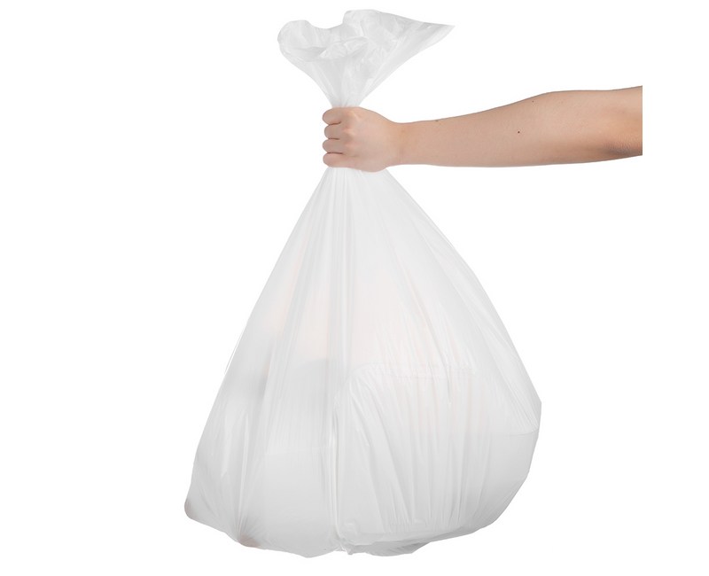 코멧 배접 쓰레기 비닐봉투, 100L, 100매, 화이트