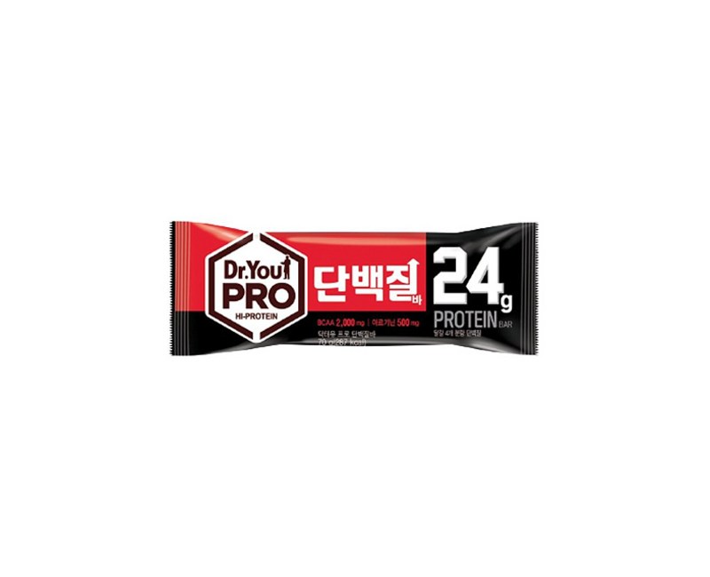 오리온 닥터유 프로 단백질바 70g x 8개 / 단백질 24g함량, 560g, 1개