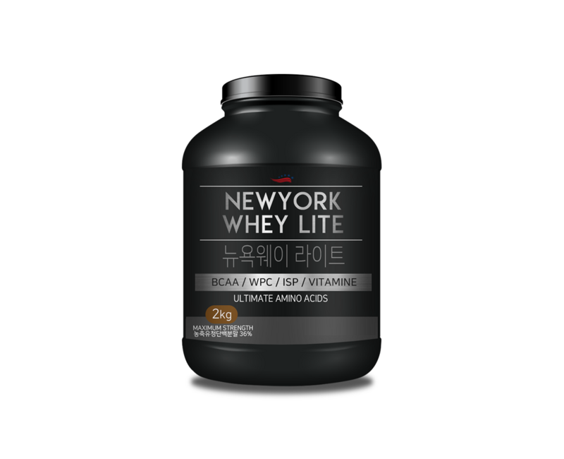 뉴욕웨이 라이트 초코 곡물맛 2000g 단백질보충제 단백질쉐이크 프로틴, 2kg, 1개