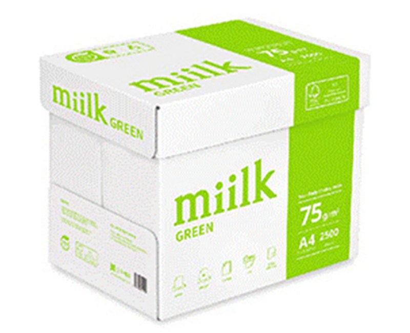 한국제지 밀크 그린 75g, 2500매, A4