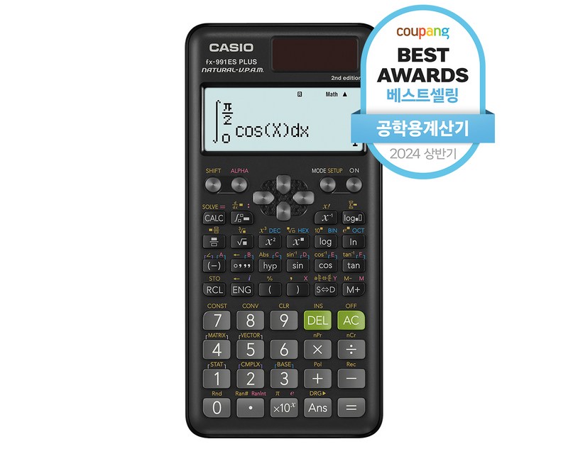 카시오 공학용계산기, FX-991ES PLUS-2, 1개