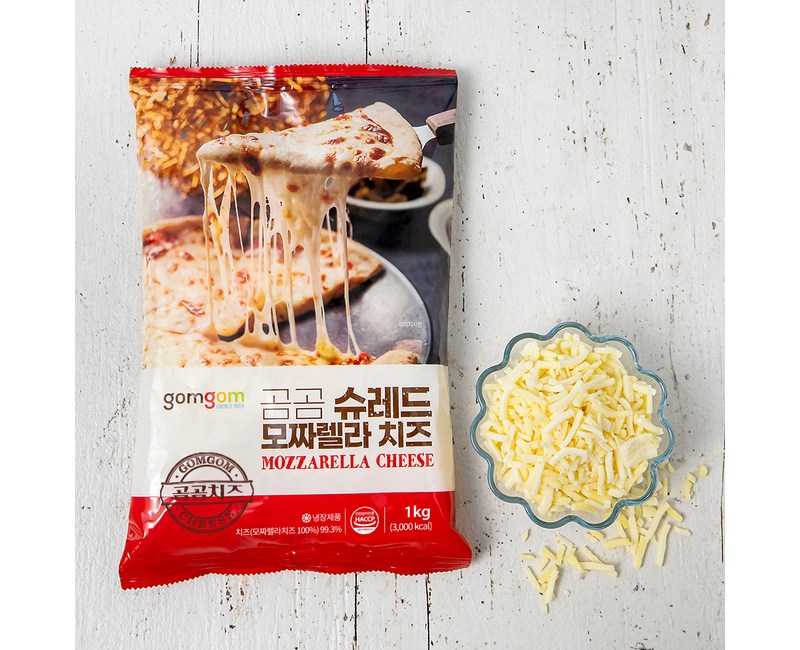 곰곰 슈레드 모짜렐라 치즈