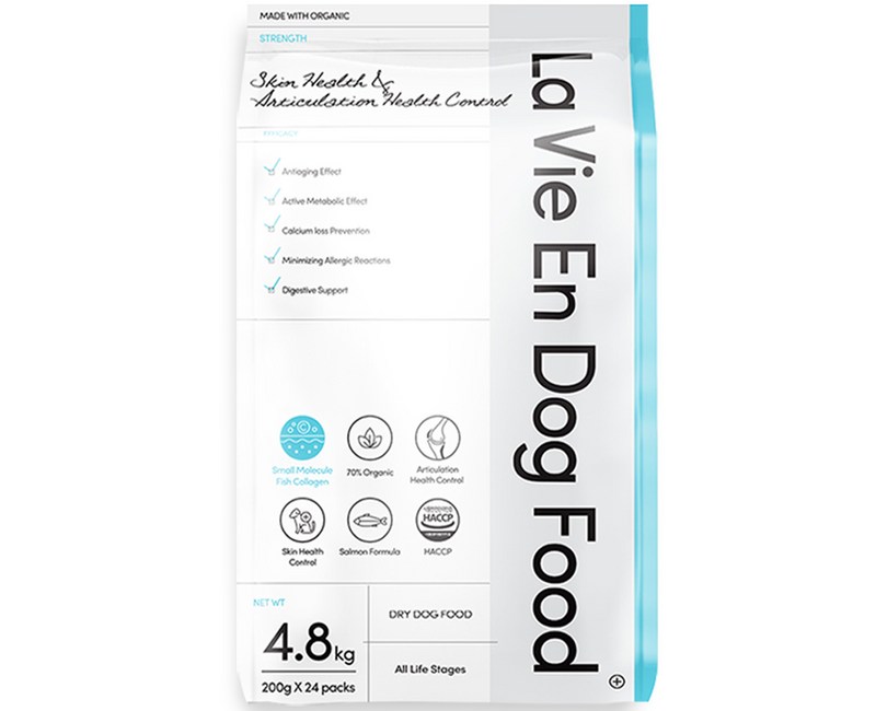 라비앙독 저분자피쉬콜라겐 가수분해 사료, 피부/털개선, 4.8kg, 1개