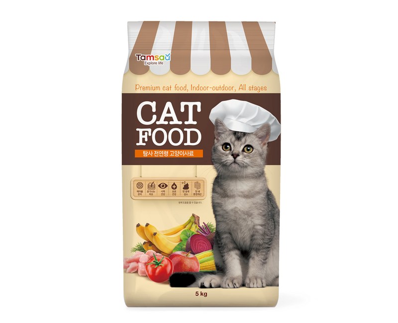 탐사 전연령용 고양이 사료, 20kg, 1개, 닭