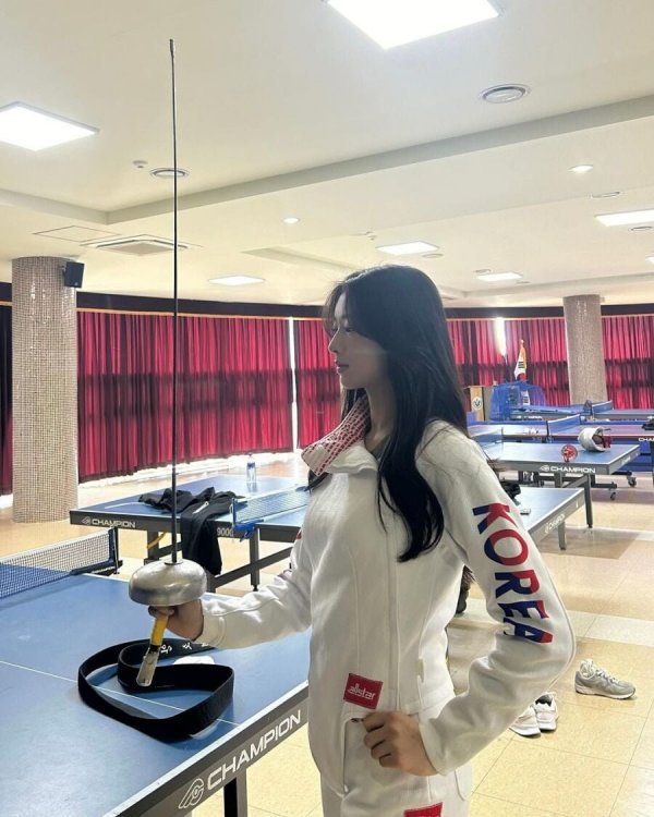 펜싱 전국대회 1위 존예 여고생