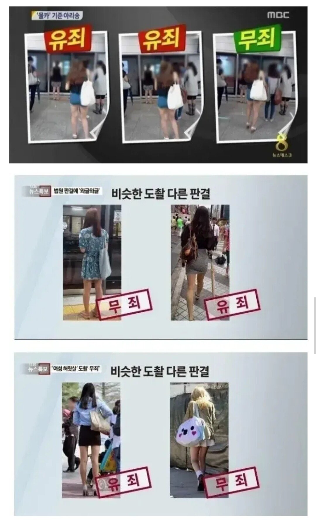 현재 ㅈ됐다는 대한민국 몰카 범죄 기준