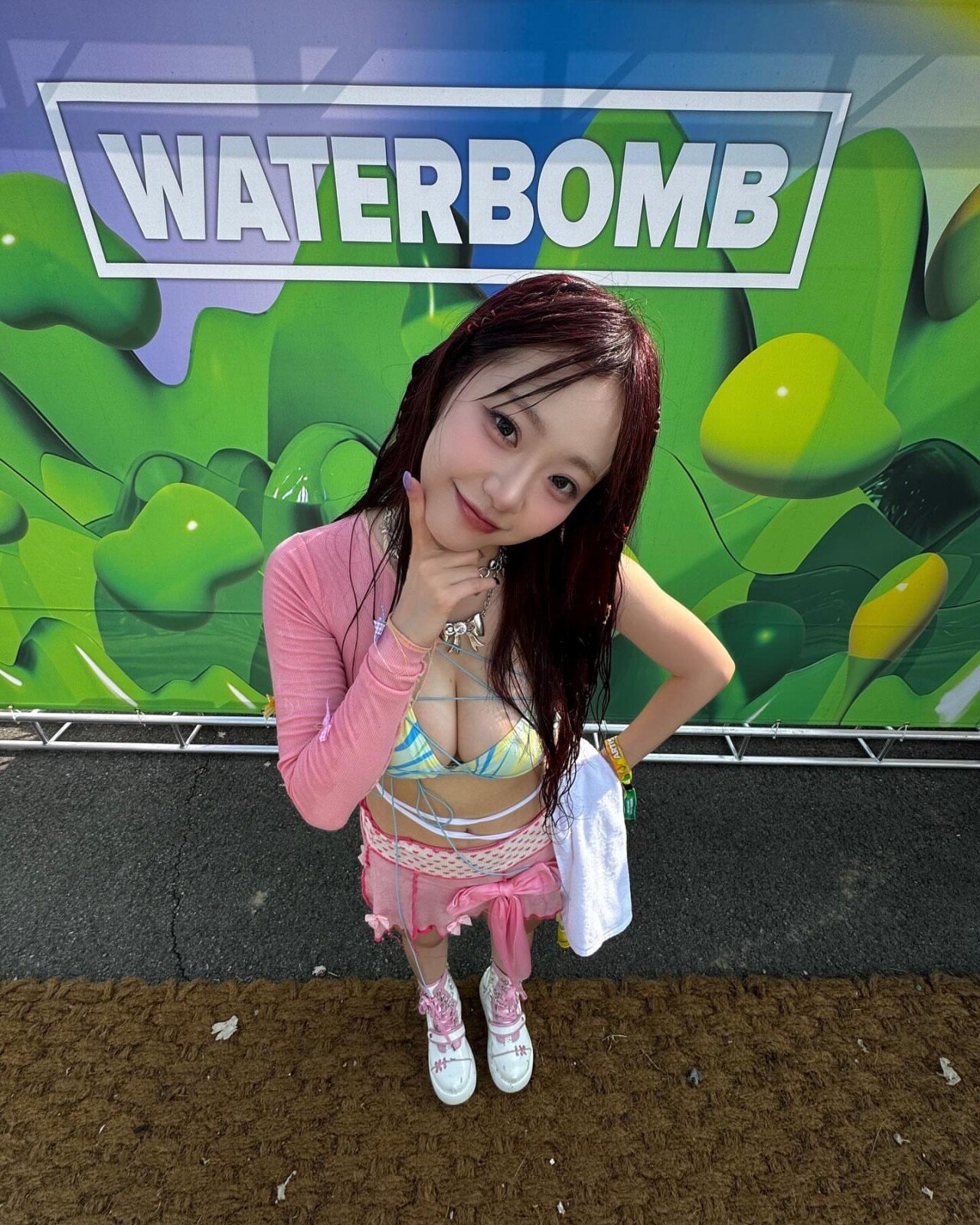 ㅇㅎ?) 워터밤 마친 시그니처 지원 어제 인스타