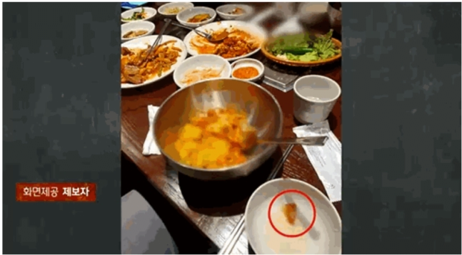 안 씹히는 주꾸미, 뱉어보니 '반창고'…식당 "남자라 다행"