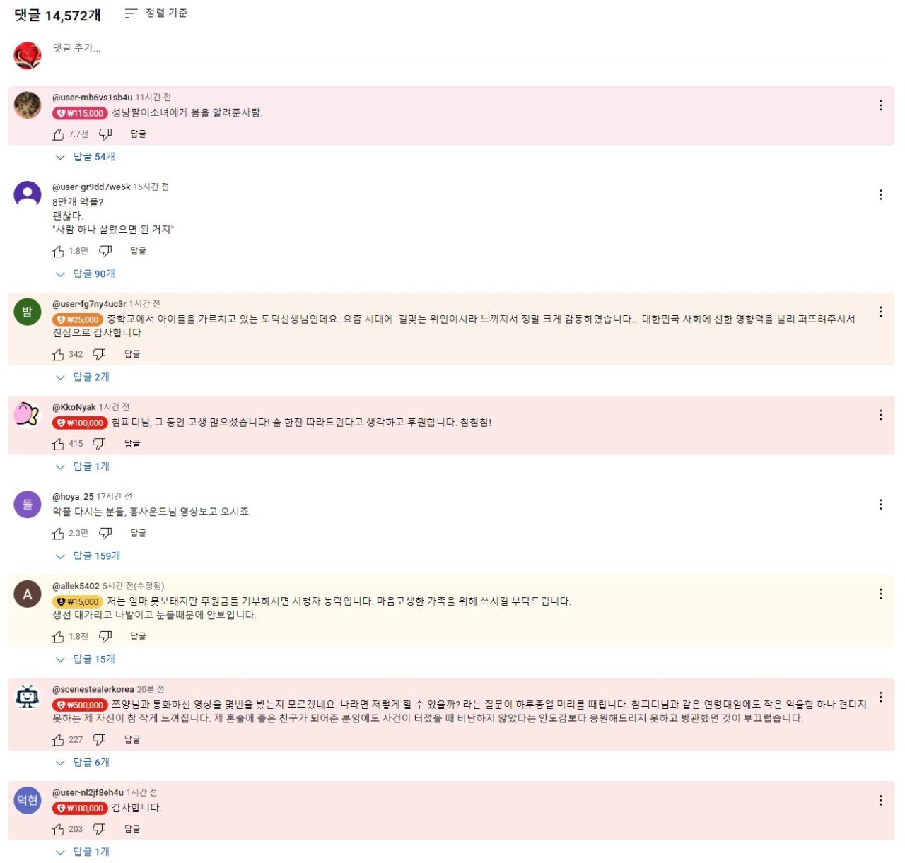 4년동안 쯔양을 위해 희생한 참피디사건 정리