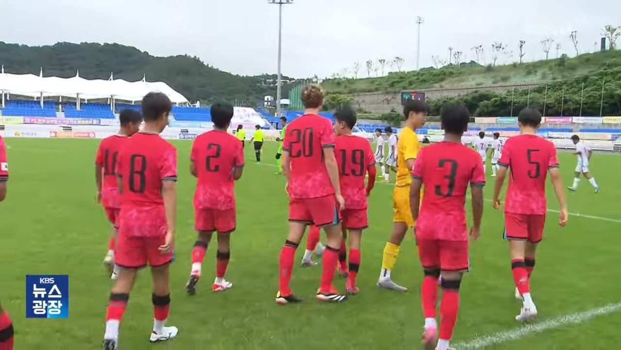 대한민국 국대에 귀화선수로 최초발탁된 중2선수의 피지컬