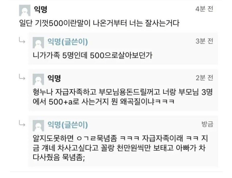 기껏 월500만인데 국장 왜 못받음?