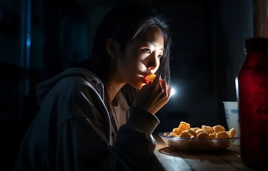 배고파서 먹는 야식이 몸에 안좋은 이유