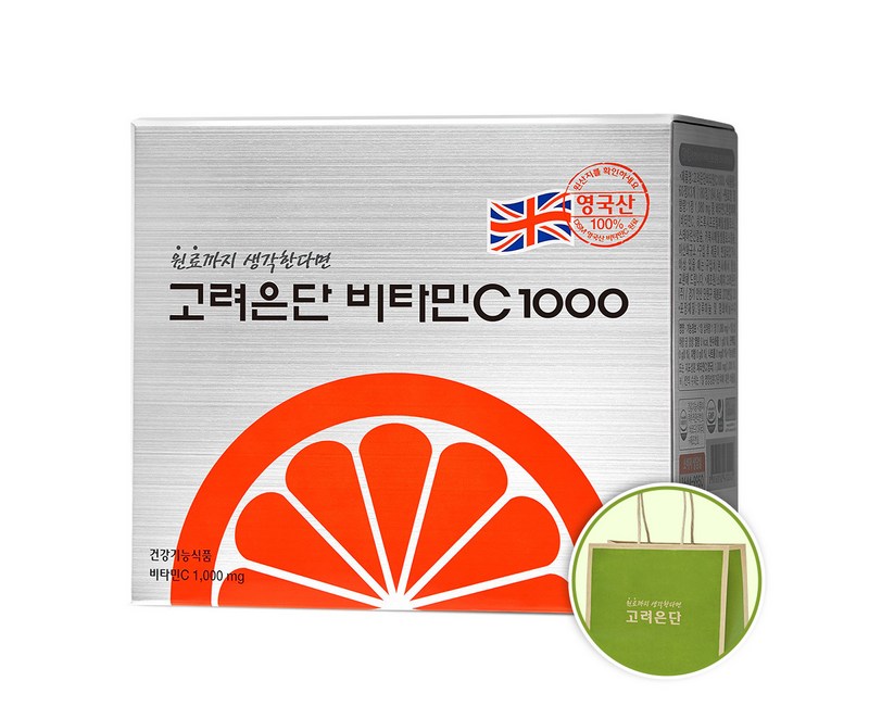 고려은단 비타민C 1000 + 쇼핑백