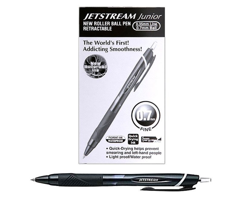 유니 제트스트림 유성볼펜 0.7mm SXN-150-07, 블랙, 10개