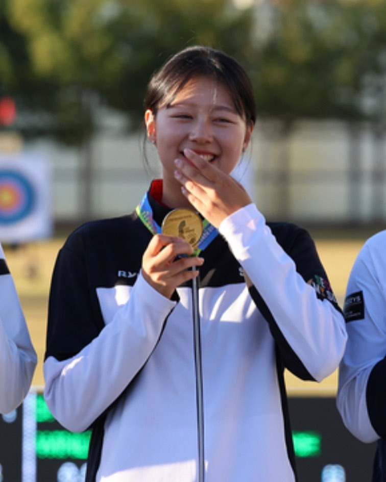 여자 양궁 금메달 2관왕 임시현 선수 일상 사진