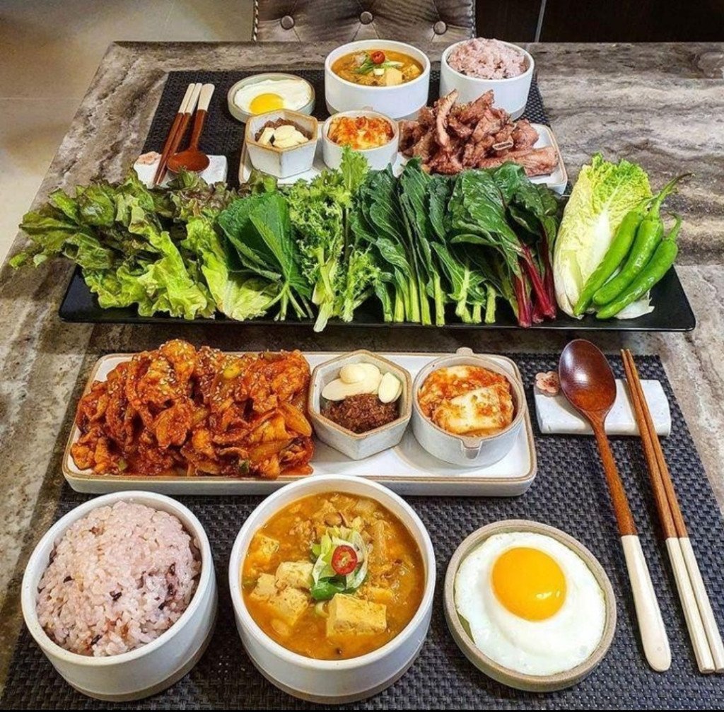 한국인 호불호가 없는 밥상.