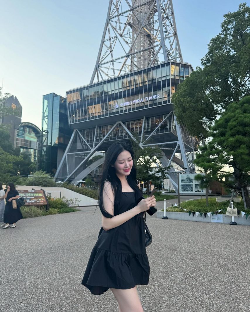 황지빈, 김유나 인스타
