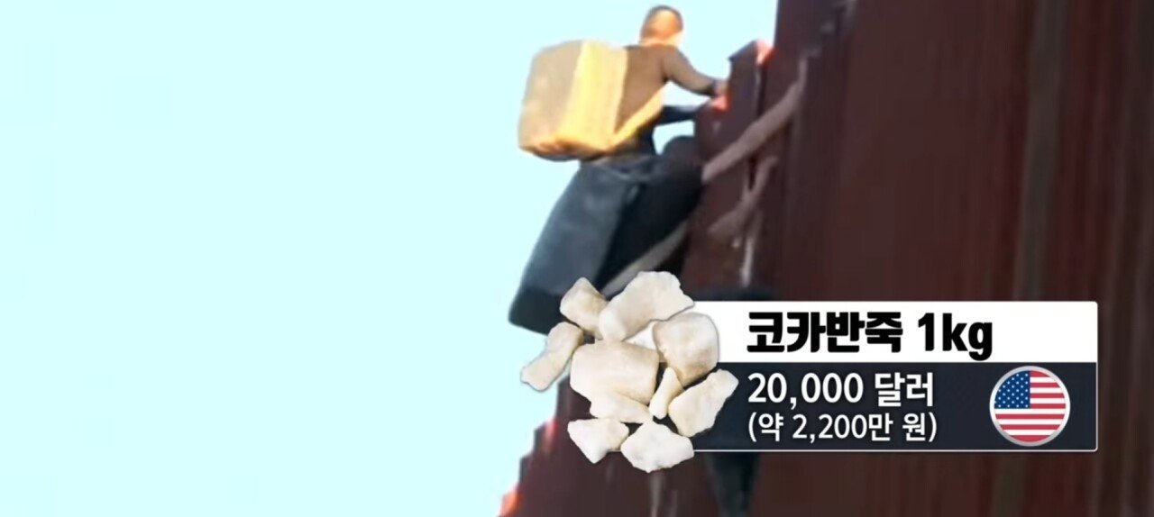 코카인 50만원---> 1억 7천만원이 되는 과정
