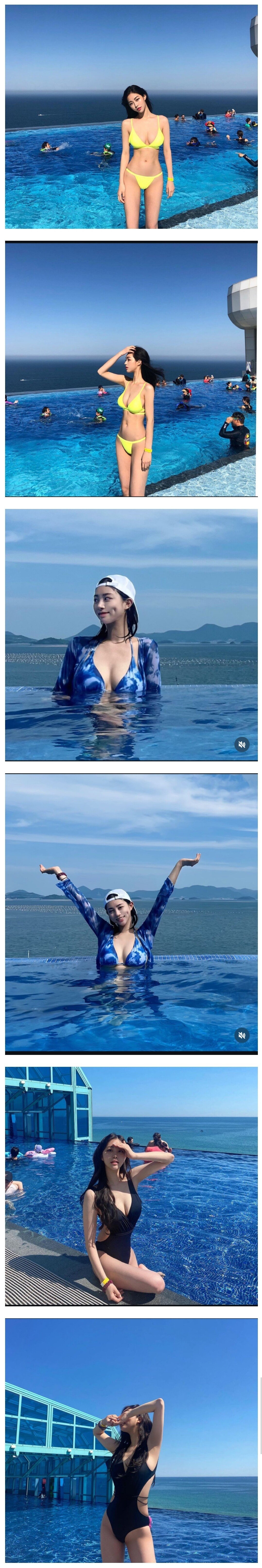 배우 조은비 비키니