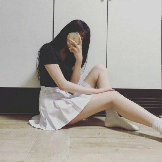 한때 유행했던 테니스 치마룩