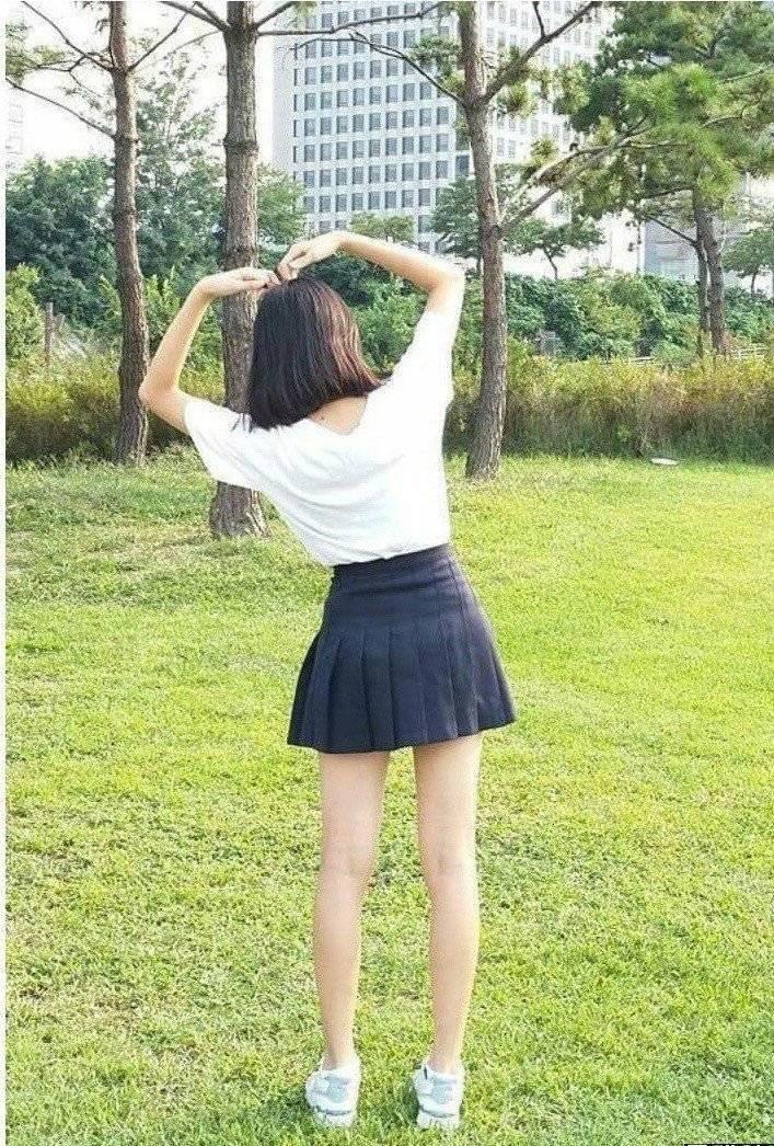 한때 유행했던 테니스 치마룩