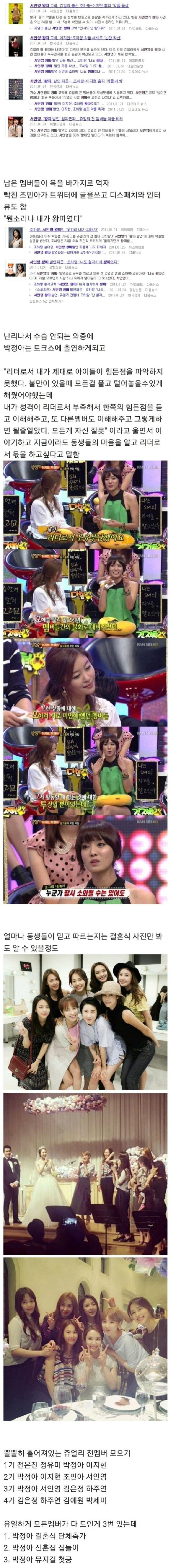전무후무 K-걸그룹 사상 최고의 리더