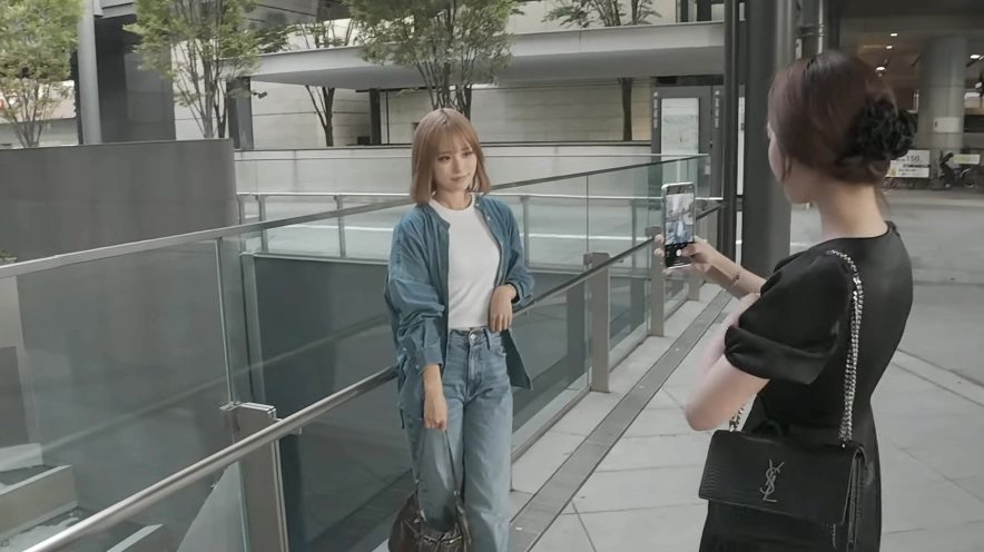 일본 백화점에서 미녀 인플루언서를 만난 유튜버