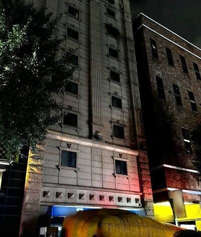 에어매트로 뛰었는데 사망했다는 부천호텔 에어매트 현장사진