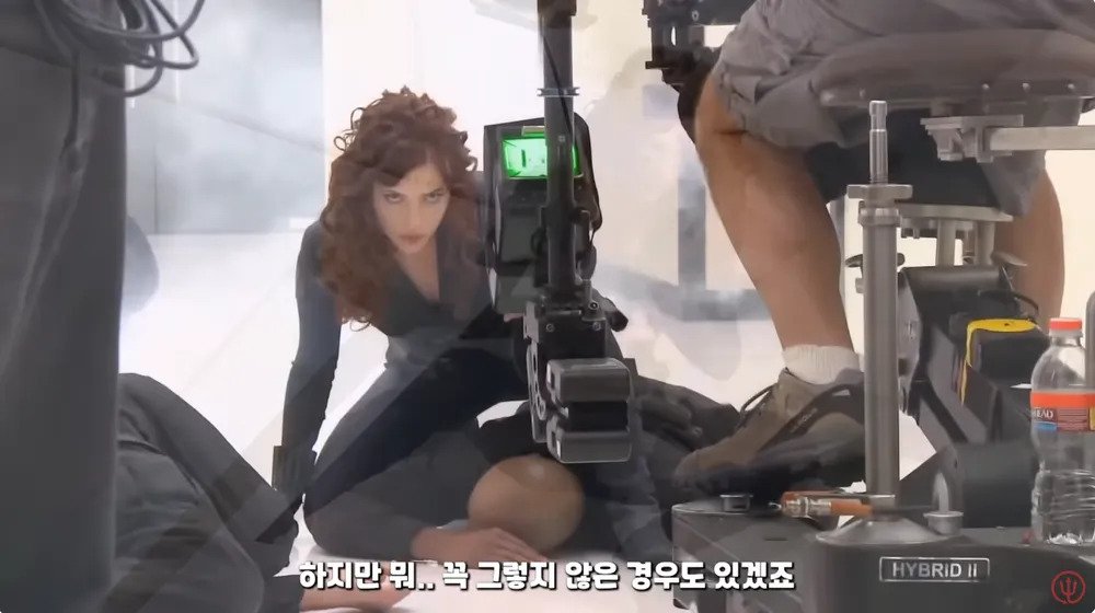 스칼렛 요한슨이 노브라노팬티로 찍었다는 장면