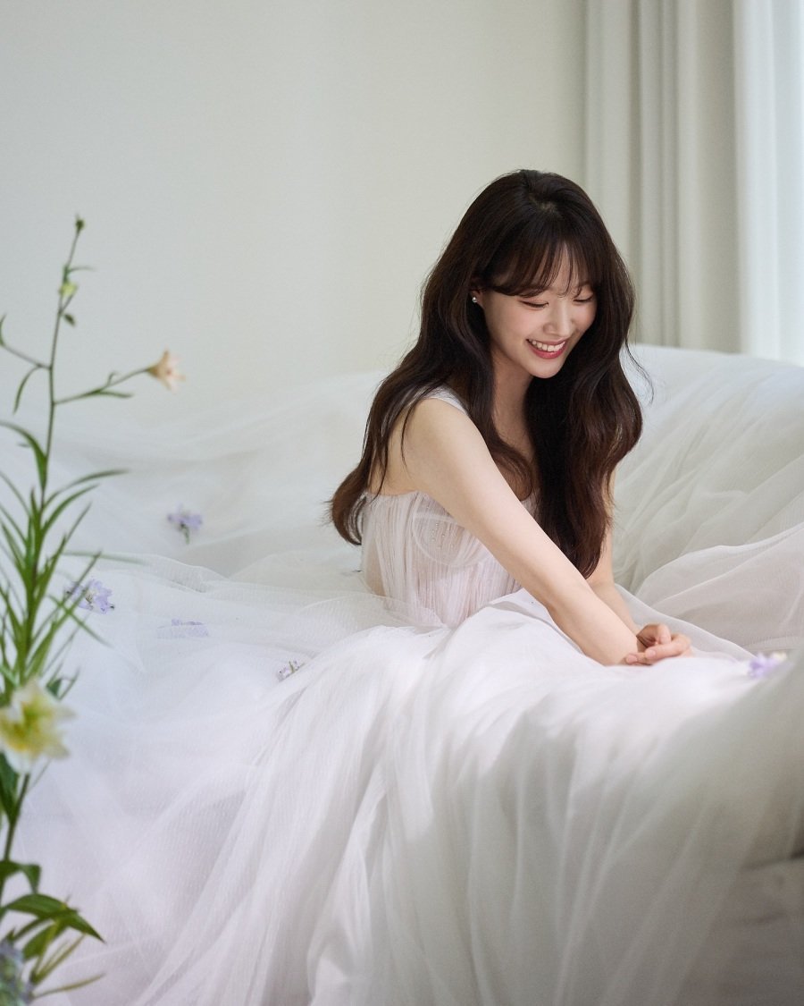 시크릿 송지은 웨딩사진