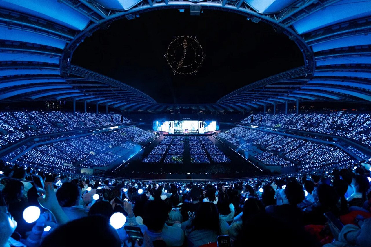스압) 엊그제 아이유 콘서트 갔던 연예인들