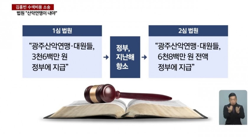 김홍빈 대장 히말라야 수색 비용 소송 결과