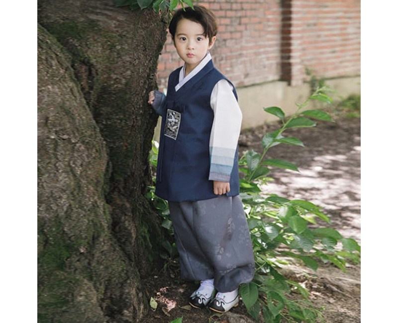 소담예인 남아용 늘찬길 한복 SD8A10
