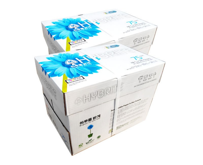 하이브라이트 복사용지 75g 2500매, A4