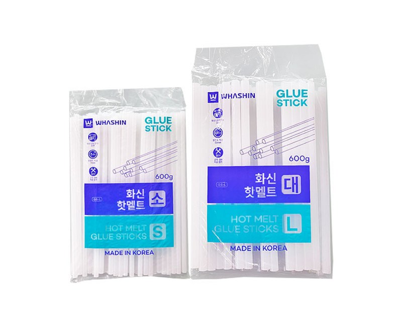 화신 핫멜트 600g 글루건심 글루스틱 접착제, 1개