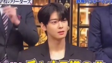 일본토크쇼 출연한 차은우 ㄷㄷ