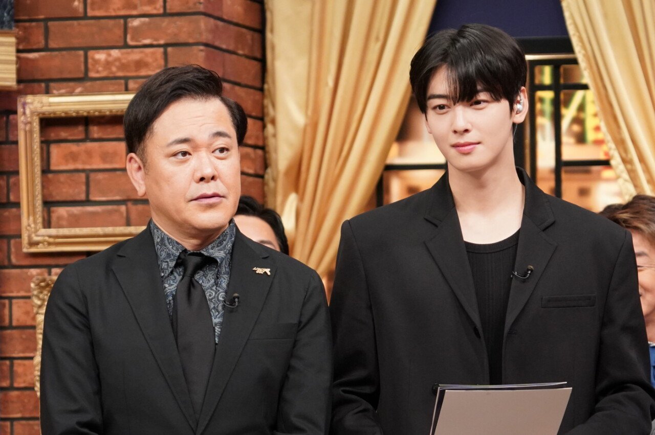 일본토크쇼 출연한 차은우 ㄷㄷ