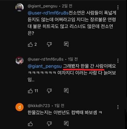 요즘 중학생이 보는 GD
