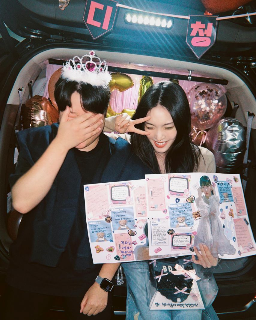 청하의 볼륨을높여요 끝