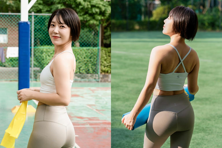 MC 하지영, 인기 女스타, 무보정 100% ‘레깅스 핏’ 공개