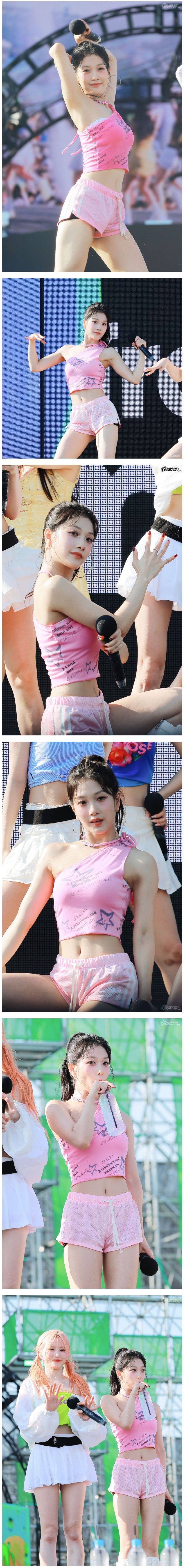 프로미스나인 이서연 인천 워터밤