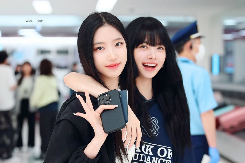 르세라핌 카즈하 & 홍은채