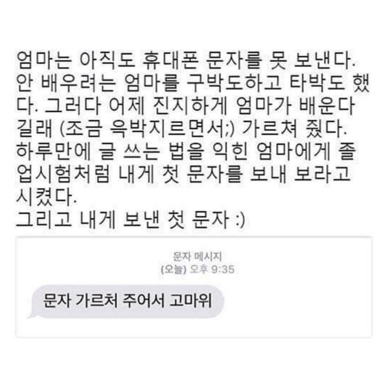 눈물 왈칵... 엄마와의 대화 모음 ㅠㅠ